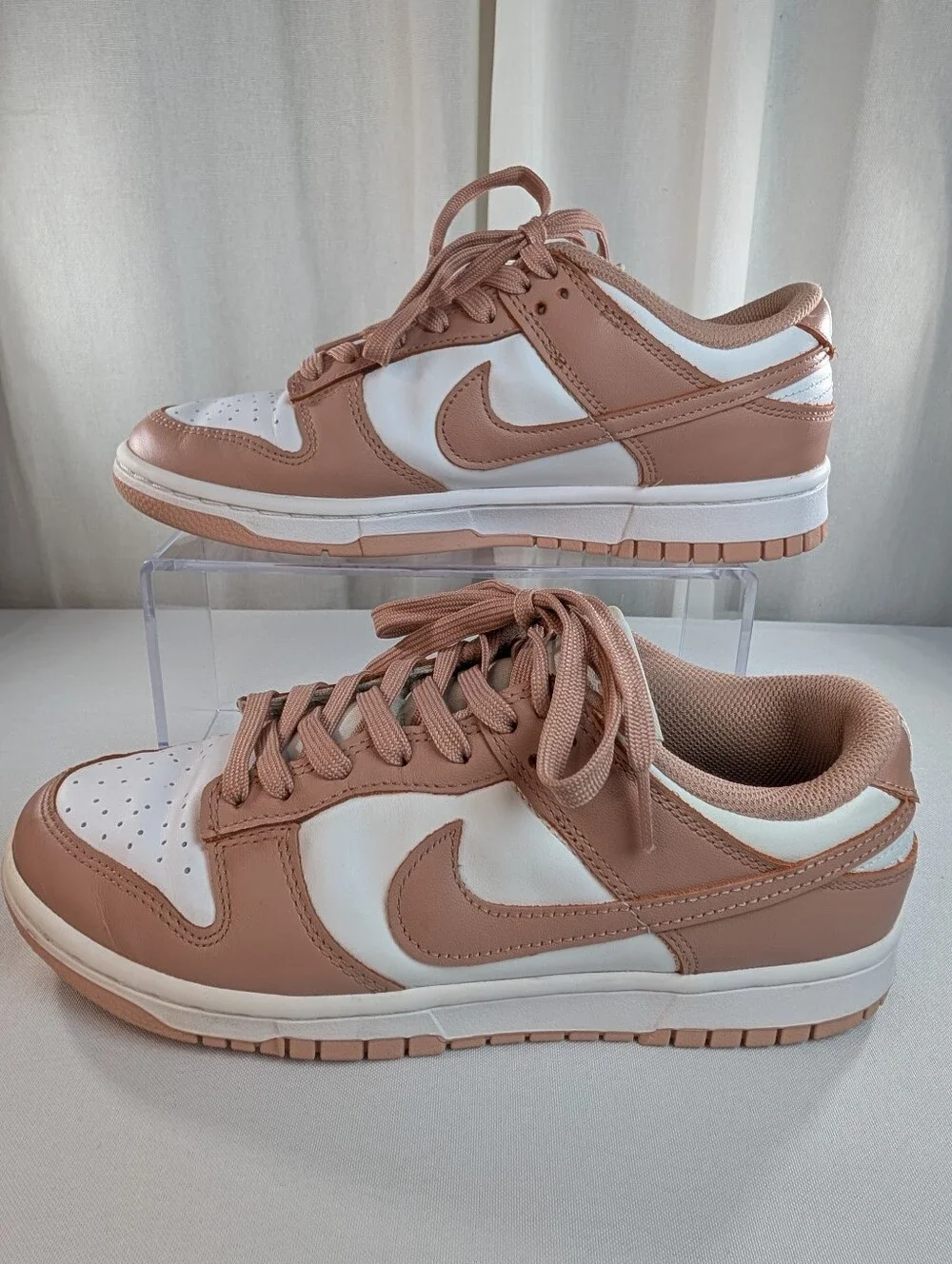 Nike Dunk Low Rose Whisper Blush Pink Low Top Sneakers